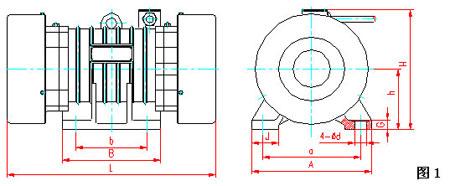 VB振動電機安裝原理圖